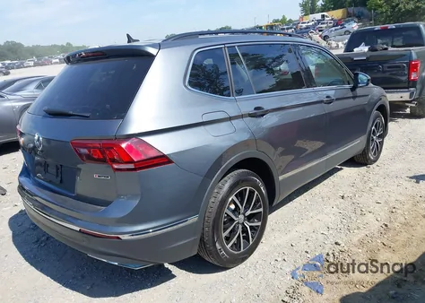 2021 Volkswagen Tiguan 2.0T Se/2.0T Se R-Line Black/2.0T Sel из США, поврежденный, VIN 3VV2B7AX7MM101564